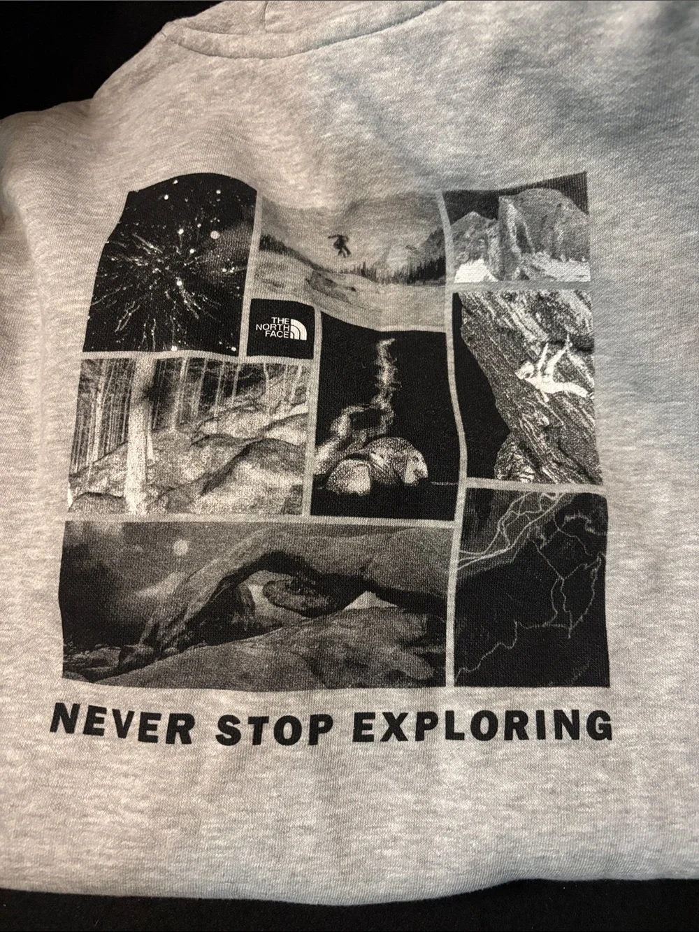 Boys The North Face Hoodie size Large - Picture 2 of 4